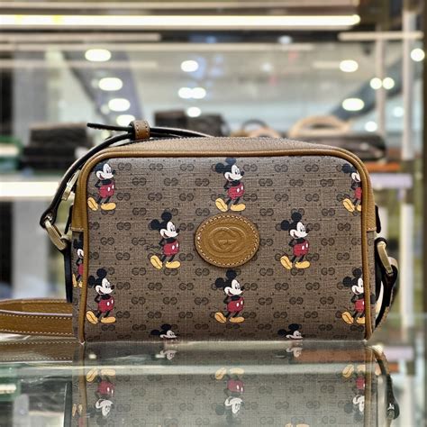 gucci mickey mouse crossbody bags